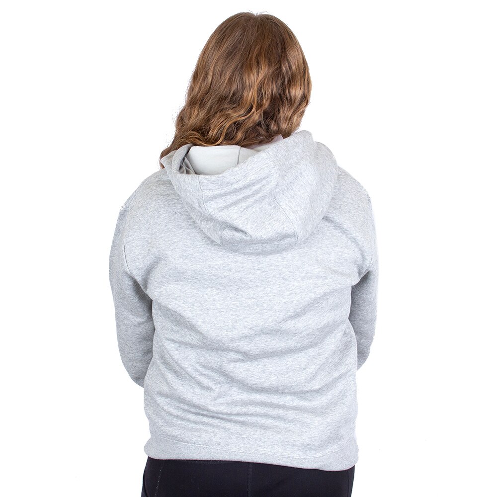 Playoffs, Nike, Grey, Hoodie, Cotton Blend, Women, Football, History in the Making, Pullover, Sweatshirt, 920049